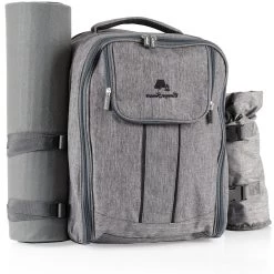 CampFeuer Picknickrucksack 4 Personen | Grau | Picknickset 32-teilig 8 CampFeuer Picknickrucksack 4 Personen | Grau | Picknickset 32-teilig -Camping Store bag4g picknick rucksack bild2 2000px neu 1280x1280