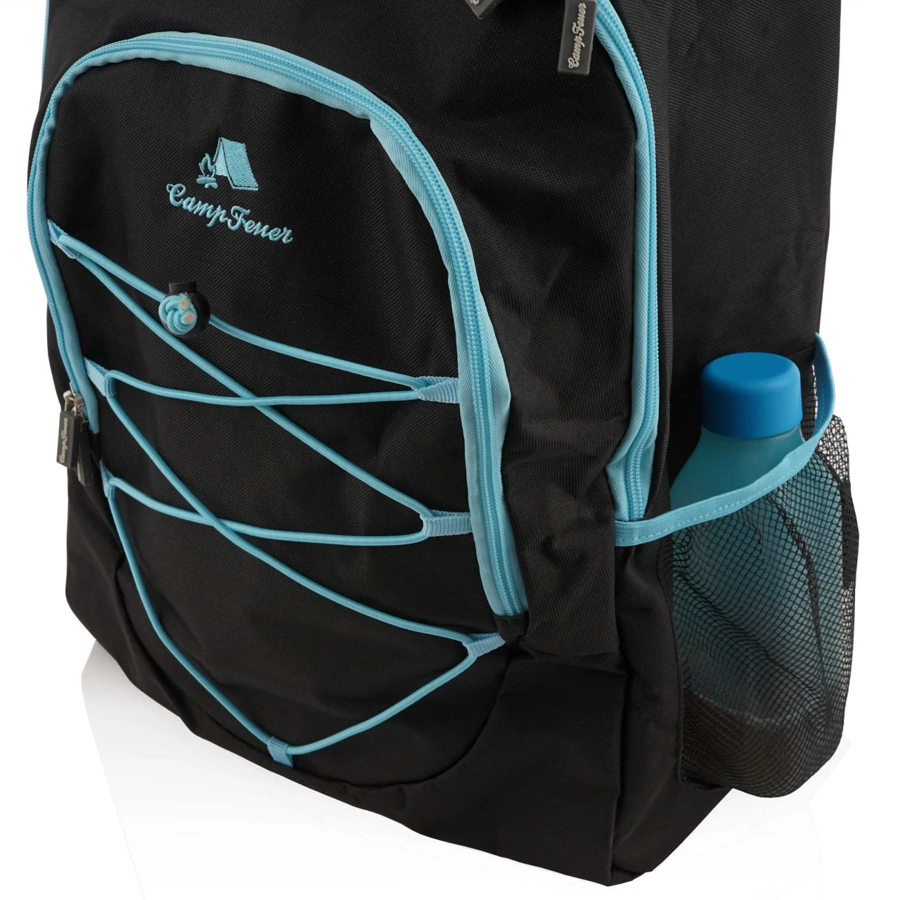 CampFeuer Kühlrucksack 30 Liter | Schwarz | Isoliertasche Leicht Und Wasserdicht 9 CampFeuer Kühlrucksack 30 Liter | Schwarz | Isoliertasche Leicht Und Wasserdicht – Bild 7