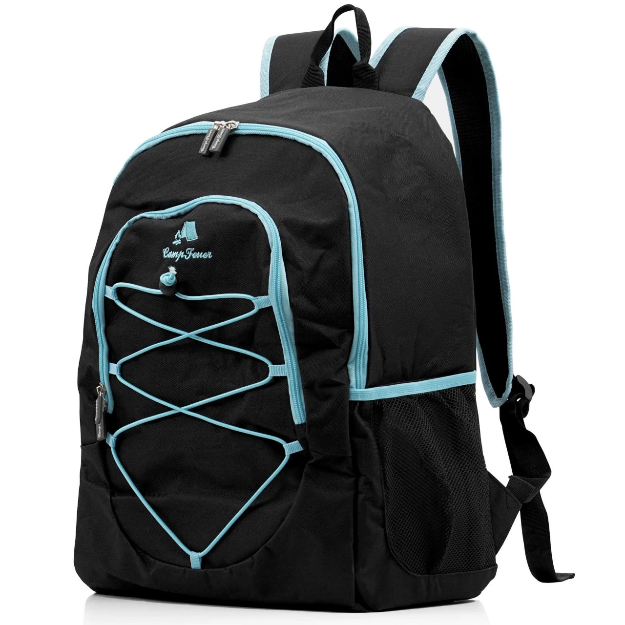 CampFeuer Kühlrucksack 30 Liter | Schwarz | Isoliertasche Leicht Und Wasserdicht 3 CampFeuer Kühlrucksack 30 Liter | Schwarz | Isoliertasche Leicht Und Wasserdicht