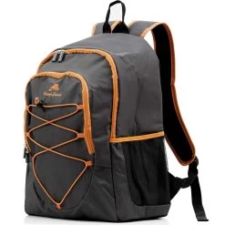 CampFeuer Kühlrucksack 30 Liter | Grau | Isoliertasche Leicht Und Wasserdicht