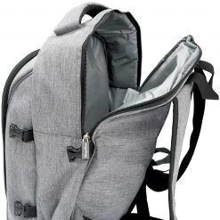 CampFeuer Picknickrucksack 32-teilig, Picknickset Für 4 Personen, Grau, Freizeitrucksack -Camping Store bag7 picknick rucksack bild4 2000px 1280x1280