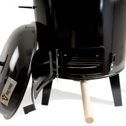 BBQ-Toro Emaillierte Gulaschkanone Mit Deckel, Kessel 17L Und Pfanne -Camping Store bbq12 eintopfofen bild3 2000px 1280x1280