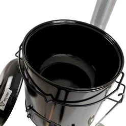 BBQ-Toro Emaillierte Gulaschkanone Mit Deckel, Kessel 17L Und Pfanne -Camping Store bbq12 eintopfofen bild5 2000px 1280x1280