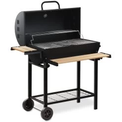 BBQ-Toro Holzkohle Grillwagen | Premium Holzkohlegrillwagen Fahrbar, Inkl. Thermometer, Smoker Grill 15 BBQ-Toro Holzkohle Grillwagen | Premium Holzkohlegrillwagen Fahrbar, Inkl. Thermometer, Smoker Grill -Camping Store bbq13 holzkohlegrill bild3 2000px neu 1280x1280