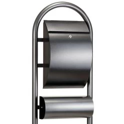 ZELSIUS Standbriefkasten In Hammerschlagoptik, Briefkasten, Postkasten