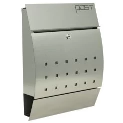 Zelsius - Edelstahl Wandbriefkasten "Berber"