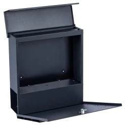 Zelsius Briefkasten Straight Mit Zeitungsfach Integrierter Soft-Close-Effekt RAL7016 Anthrazit -Camping Store bk36 bk37 wandbriefkasten bild7 neu 2000px 1280x1280