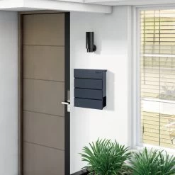 Zelsius Briefkasten Straight Mit Zeitungsfach Integrierter Soft-Close-Effekt RAL7016 Anthrazit -Camping Store bk36 briefkasten aktion bild1 2000px rgb 1280x1280