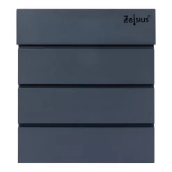 Zelsius Briefkasten Straight Mit Zeitungsfach Integrierter Soft-Close-Effekt RAL7016 Anthrazit -Camping Store bk36 wandbriefkasten bild2 2000px 1280x1280