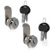 Zelsius Briefkastenschloss Mit 3 Schlüsseln, 2 Stück, Zylinder: 16 Mm, Ø 18 Mm, Ersatzschloss -Camping Store bk schloss2 briefkastenschloss set2 bild1 2000px 1280x1280