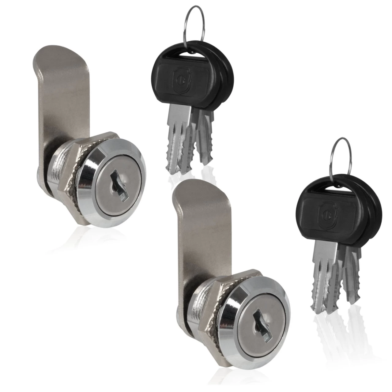 Zelsius Briefkastenschloss Mit 3 Schlüsseln, 2 Stück, Zylinder: 16 Mm, Ø 18 Mm, Ersatzschloss 3 Zelsius Briefkastenschloss Mit 3 Schlüsseln, 2 Stück, Zylinder: 16 Mm, Ø 18 Mm, Ersatzschloss
