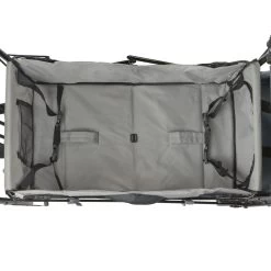 Zelsius Bollerwagen Faltbar Mit Dach, Grau, Transportwagen Mit Gurtsystem, Strandbollerwagen -Camping Store bolle1b bollerwagen bild10 2000px 1280x1280