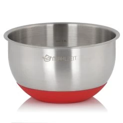 Mahlzeit Edelstahl Schüssel Set Mit Deckel, Küchenschüssel, 3 Stück | 1,6 L | 3 L | 4,6 L -Camping Store bowl set1 dreierset schuessel set bild3 2000px 1280x1280