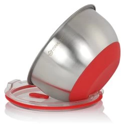 Mahlzeit Edelstahl Schüssel Set Mit Deckel, Küchenschüssel, 3 Stück | 1,6 L | 3 L | 4,6 L -Camping Store bowl set1 dreierset schuessel set bild6 2000px 1280x1280