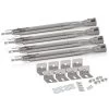 BBQ-Toro Universal Edelstahl Brenner Set 4 Stück | Ersatzbrenner Für Gasgrill -Camping Store br4 einstellbarer brenner bild6 2000px 1280x1280