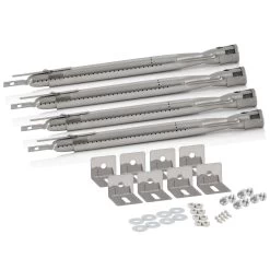 BBQ-Toro Universal Edelstahl Brenner Set 4 Stück | Ersatzbrenner Für Gasgrill
