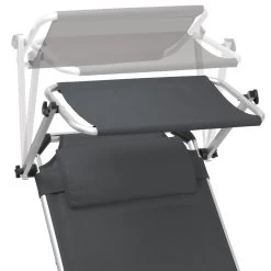 CampFeuer Sonnenliege Mit Dach, Anthrazit, Alu Campingliege, Gartenliege Mit Sonnendach 11 CampFeuer Sonnenliege Mit Dach, Anthrazit, Alu Campingliege, Gartenliege Mit Sonnendach -Camping Store cali13a Gartenliege mit Sonnenschutz bild2 2000px 1280x1280