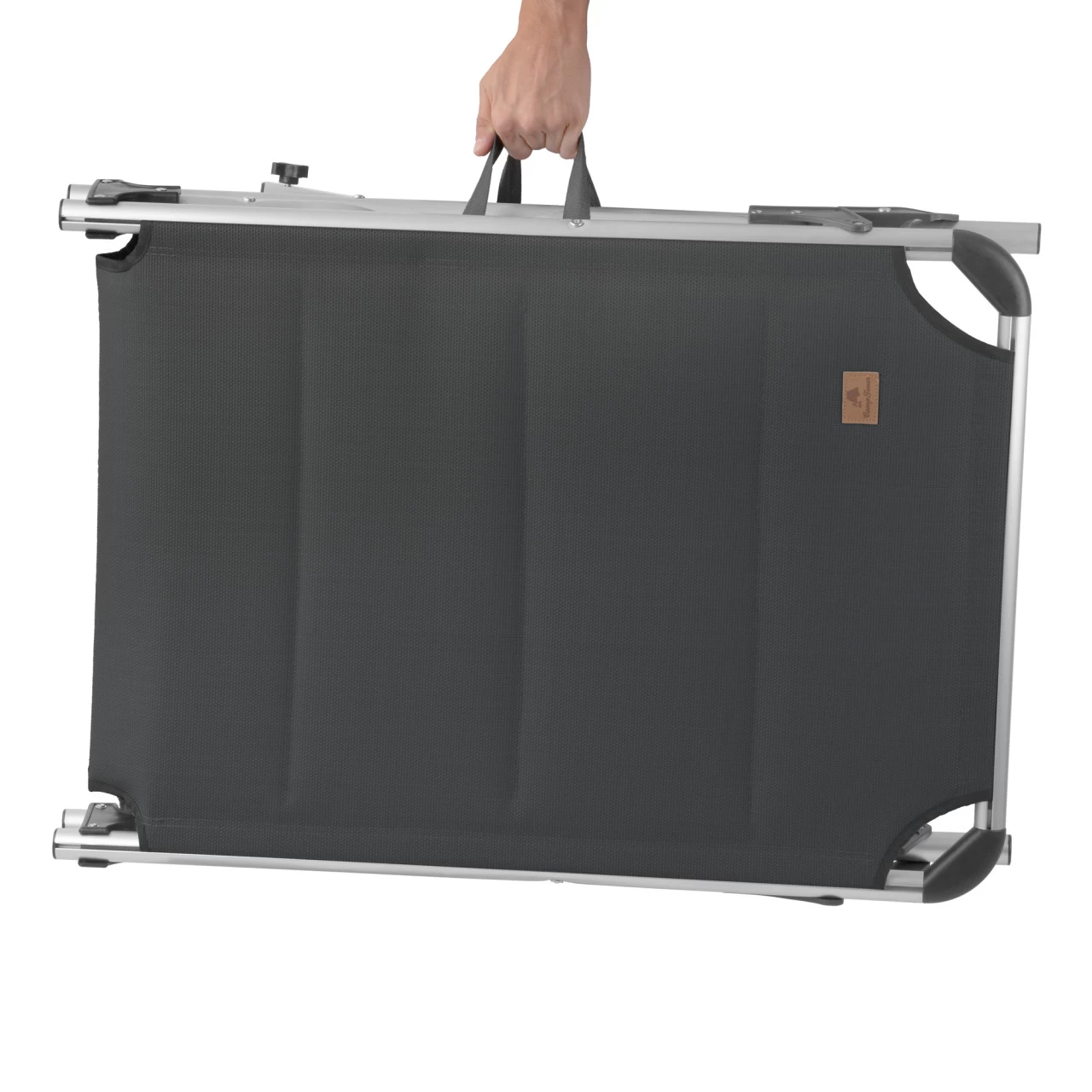 CampFeuer Sonnenliege Mit Dach, Anthrazit, Alu Campingliege, Gartenliege Mit Sonnendach 9 CampFeuer Sonnenliege Mit Dach, Anthrazit, Alu Campingliege, Gartenliege Mit Sonnendach – Bild 7