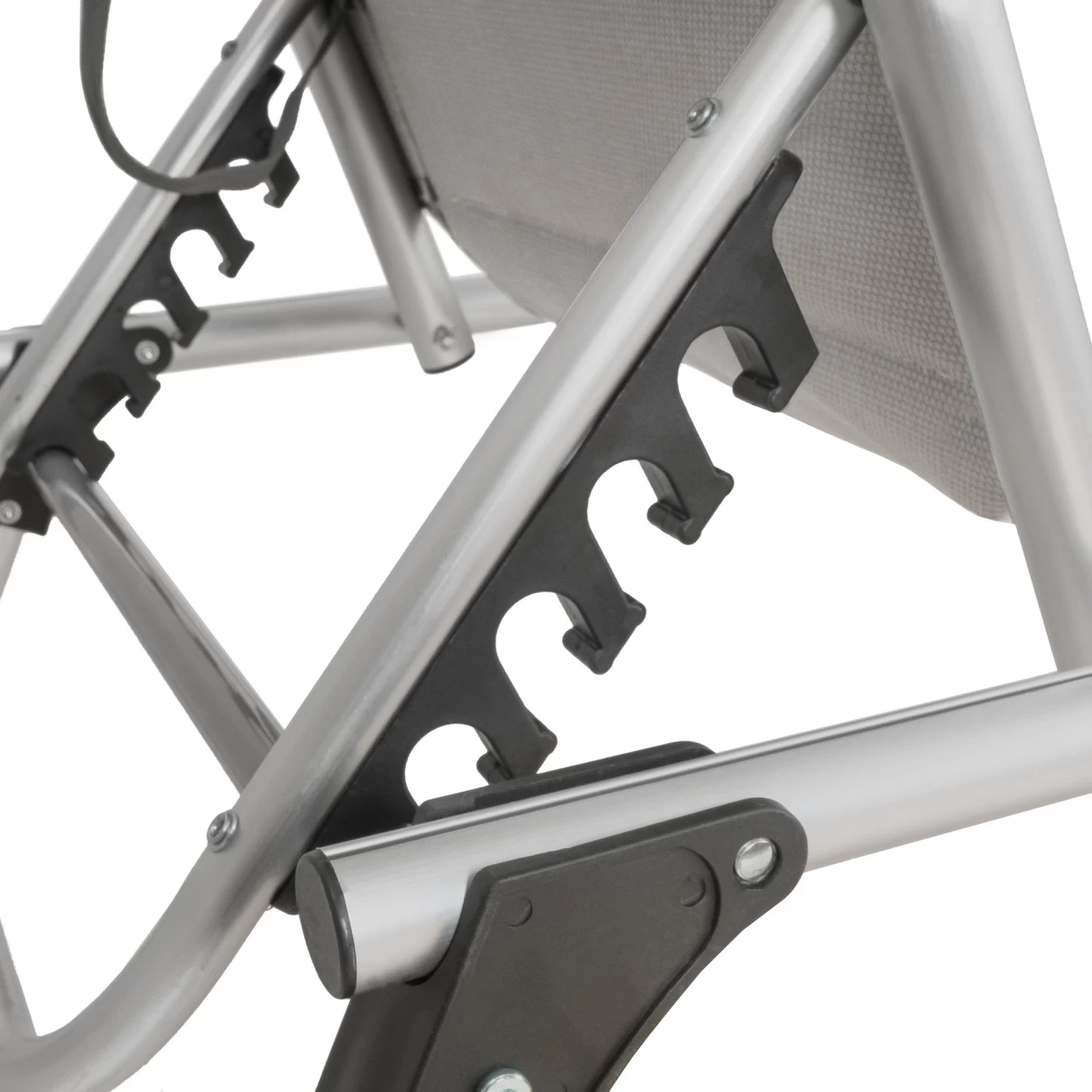 CampFeuer Sonnenliege Mit Dach, Grau, Alu Campingliege, Gartenliege Mit Sonnendach 8 CampFeuer Sonnenliege Mit Dach, Grau, Alu Campingliege, Gartenliege Mit Sonnendach – Bild 6