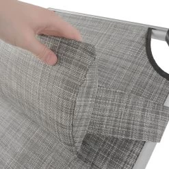 CampFeuer Sonnenliege Mit Dach, Grau Meliert, Alu Campingliege, Gartenliege Mit Sonnendach 13 CampFeuer Sonnenliege Mit Dach, Grau Meliert, Alu Campingliege, Gartenliege Mit Sonnendach -Camping Store cali13m Gartenliege mit Sonnenschutz bild5 2000px 1280x1280