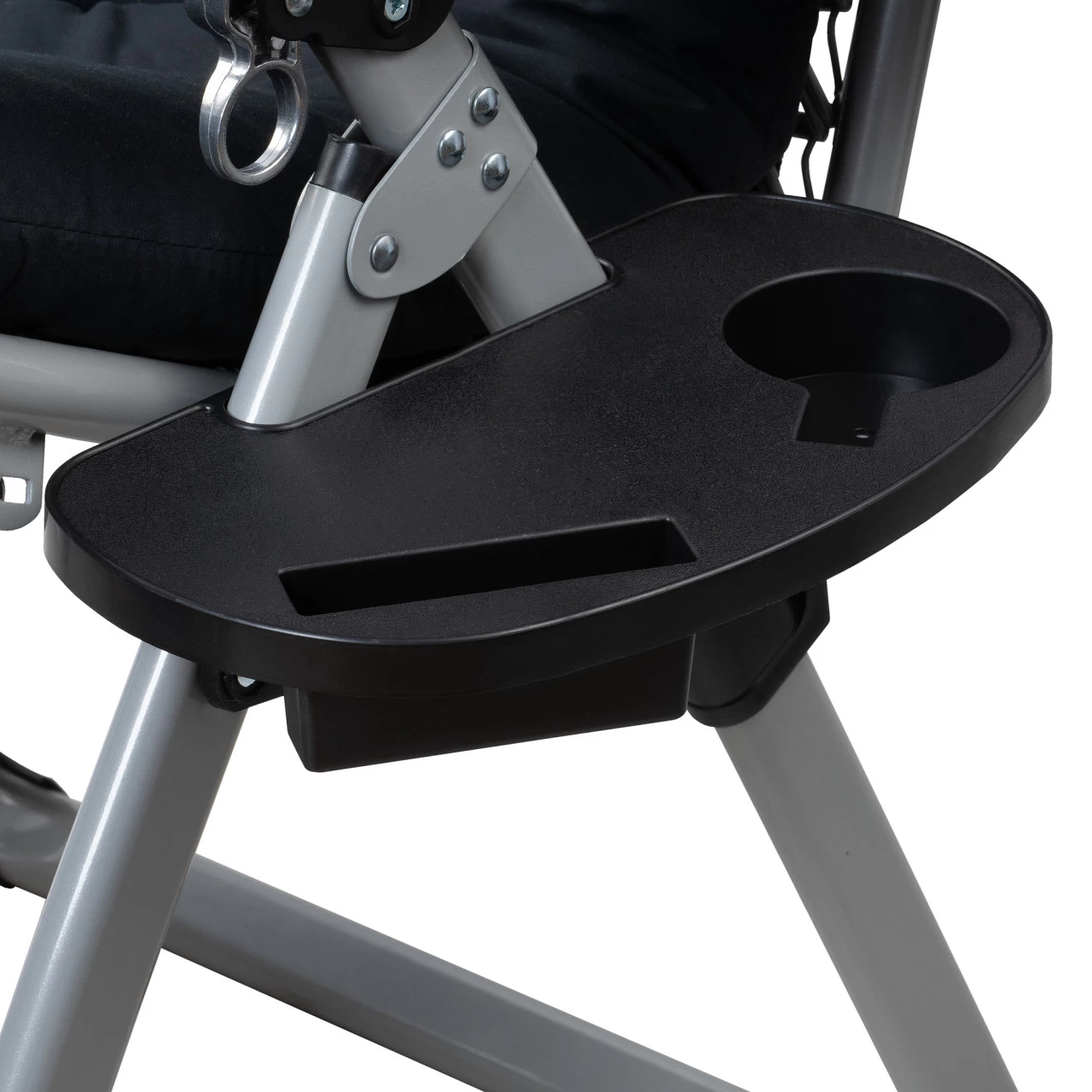 CampFeuer Sonnenliege, Anthrazit, Campingliege, Liegestuhl, Relaxliege, Gartenliege Mit Getränkefach 11 CampFeuer Sonnenliege, Anthrazit, Campingliege, Liegestuhl, Relaxliege, Gartenliege Mit Getränkefach – Bild 9