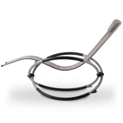 CampFeuer Relaxliege, Grau, Gartenliege Klappbar Sonnenliege Gartenstuhl Schaukelsessel Schwungliege -Camping Store cali17g camping schaukelstuhl bild2 2000px 1280x1280