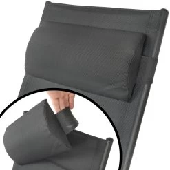 CampFeuer Campingstuhl, Anthrazit, 7-fach Verstellbar, Outdoor Gartenstuhl Hochlehner -Camping Store cali18a campingstuhl bild5 2000px 1280x1280