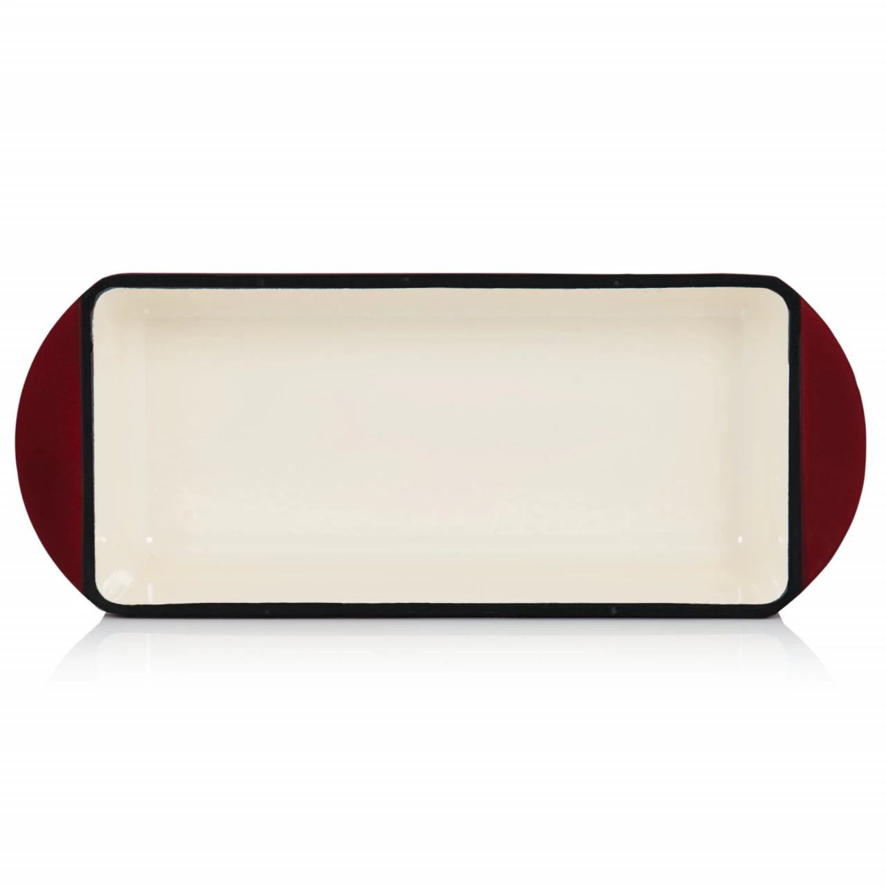 Mahlzeit Gusseisen Auflaufform Eckig 1,6 Liter | Dark Cherry | Induktionsgeeignet, Inkl. 2 Griffe 6 Mahlzeit Gusseisen Auflaufform Eckig 1,6 Liter | Dark Cherry | Induktionsgeeignet, Inkl. 2 Griffe – Bild 4