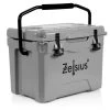 Zelsius Kühlbox Grau 25 Liter | Cooling Box Ideal Für Auto Camping -Camping Store cbox1g cooler box grau bild1 2000px 1280x1280