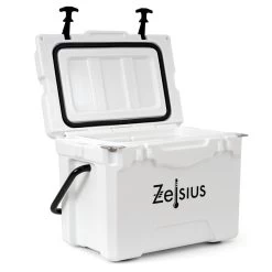 Zelsius Kühlbox Weiß 25 Liter | Cooling Box Ideal Für Auto Camping -Camping Store cbox1w cooler box weiss bild4 2000px 1280x1280