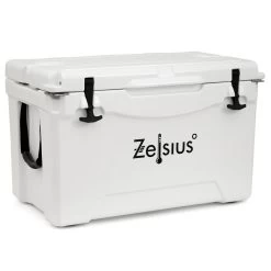 Zelsius Kühlbox Weiß 50 Liter | Cooling Box Ideal Für Auto Camping
