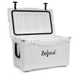 Zelsius Kühlbox Weiß 50 Liter | Cooling Box Ideal Für Auto Camping -Camping Store cbox2w cooler box weiss bild3 2000px 1280x1280