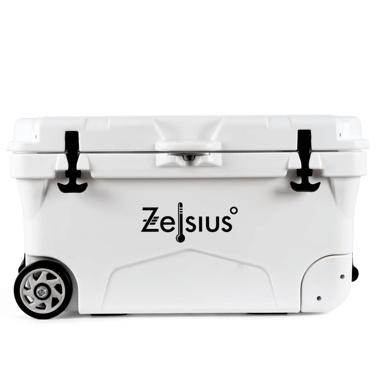Zelsius Kühlbox Weiß 50 Liter Mit Räder | Cooling Box Für Auto Camping 5 Zelsius Kühlbox Weiß 50 Liter Mit Räder | Cooling Box Für Auto Camping – Bild 3