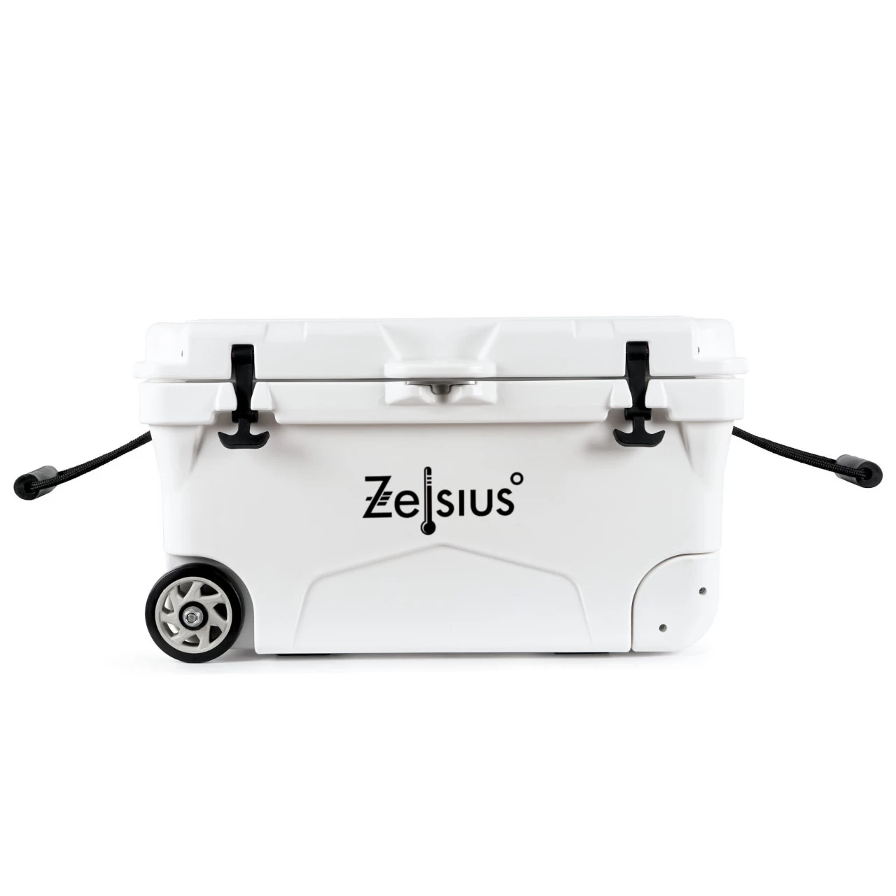 Zelsius Kühlbox Weiß 50 Liter Mit Räder | Cooling Box Für Auto Camping 6 Zelsius Kühlbox Weiß 50 Liter Mit Räder | Cooling Box Für Auto Camping – Bild 4