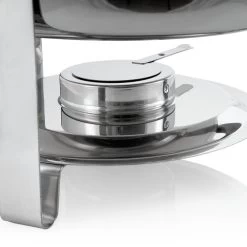 Mahlzeit Edelstahl Chafing Dish, 4,5 Liter, Rund -Camping Store chadi9 chafingdish mahlzeit bild3 2000px 1280x1280