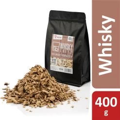 BBQ-Toro Whisky Smoker Chips | 400 G | Aus 100% Whisky-Eichenfässer