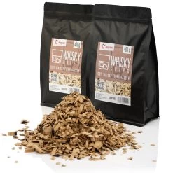 BBQ-Toro Whisky Smoker Chips | 800 G | Aus 100% Whisky-Eichenfässer -Camping Store chipky400 set2 chips whisky bild1 2000px 1280x1280