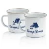 CampFeuer Emaille Tasse (2 Stück) | 350 Ml | Emaillebecher Für Camping, Outdoor -Camping Store cup2 set2 edelstahl tasse bild1 2000px 1280x1280