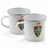 BBQ-Toro Emaille Tasse "Dopfheld" (2 Stück) | 350 Ml | Camping Emaillebecher 2 BBQ-Toro Emaille Tasse "Dopfheld" (2 Stück) | 350 Ml | Camping Emaillebecher -Camping Store cup3 set2 edelstahl tasse bild1 2000px 1280x1280