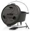 BBQ-Toro Dutch Oven DO45P, 4,2 L Premium Gusseisen Kochtopf, Gusstopf -Camping Store do45p dutch oven bild1 2000px 1280x1280 2