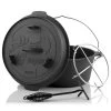 BBQ-Toro Dutch Oven DO45FX, 4,2 L Forest Gusseisen Kochtopf, Gusstopf