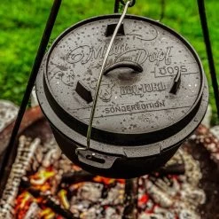 BBQ-Toro Dutch Oven "Mein Dopf", 9,0 L Sonderedition Inkl. Holzkiste -Camping Store do9hk dutch oven bild2 bilder in action 1280x1280