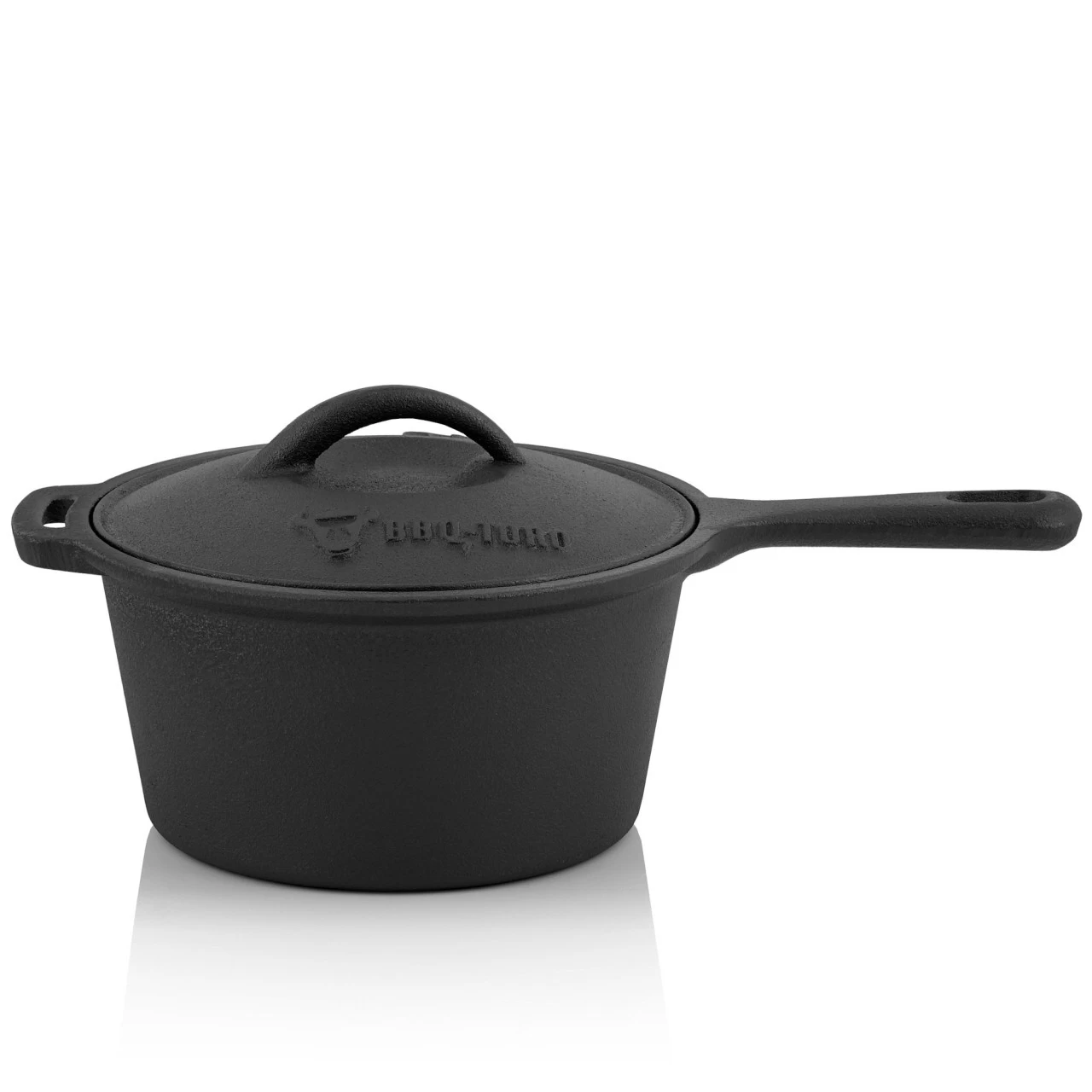 BBQ-Toro 10-teiliges Dutch Oven Set In Holzkiste Mit Waffeleisen, Stieltopf, Grillpfanne Und Mehr 6 BBQ-Toro 10-teiliges Dutch Oven Set In Holzkiste Mit Waffeleisen, Stieltopf, Grillpfanne Und Mehr – Bild 4