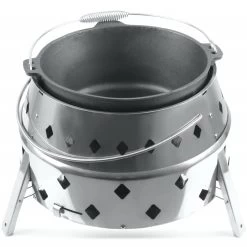 BBQ-Toro Edelstahl Dutch Oven Grill "DOKING" | Dutch Oven Station, Feuerstelle -Camping Store doking dutch oven grill bild4 2000px 1280x1280