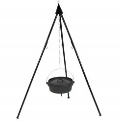 BBQ-Toro Dutch Oven Kit In Holzkiste, 6-teiliges Gusseisen Kochset -Camping Store dokit1 dutch oven kit bild12 2000px 1280x1280