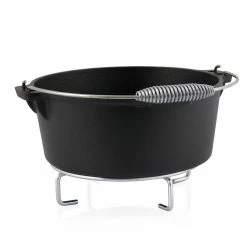 BBQ-Toro Dutch Oven Untersetzer I Ø 20 X 5 Cm I Stahl Verzinkt -Camping Store dou2 dutch oven untersetzer bild3 2000px 1280x1280