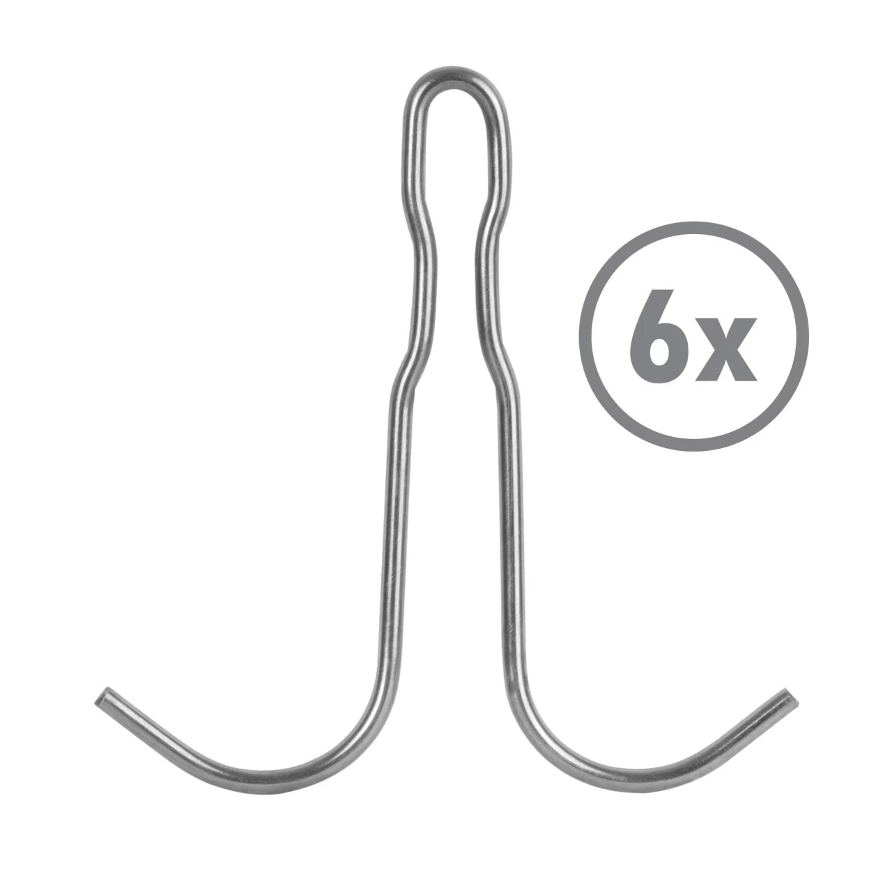 Mahlzeit Edelstahl Wandregal, 60 X 30 Cm, Klappbares Hängeregal Mit Praktischer Hakenleiste 6 Mahlzeit Edelstahl Wandregal, 60 X 30 Cm, Klappbares Hängeregal Mit Praktischer Hakenleiste – Bild 4