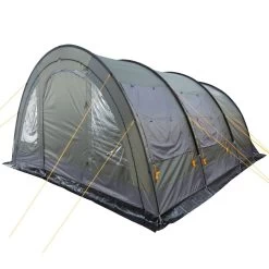 CampFeuer Zelt Relax6 Für 6 Personen | Oliv/Grau, Tunnelzelt 5000 Mm Wassersäule -Camping Store empress4 1 tunnelzelt bild3 big 1280x1280