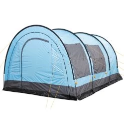CampFeuer Zelt Relax6 Für 6 Personen | Hellblau / Grau | 5000 Mm Wassersäule -Camping Store empress6 2 tunnelzelt campfeuer bild2 1500px 1280x1280