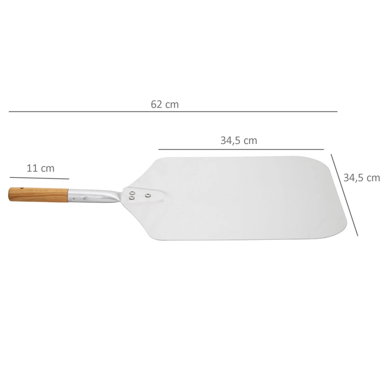 BBQ-Toro Edelstahl Pizzaaufsatz Set Für Gasgrill, Pizzastein, Schaufel 10 BBQ-Toro Edelstahl Pizzaaufsatz Set Für Gasgrill, Pizzastein, Schaufel – Bild 8